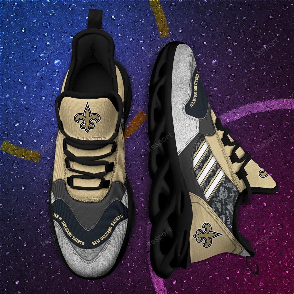Ideafootwear New Orleans Saints Max Soul Shoes Sneakers For Men And Women 35