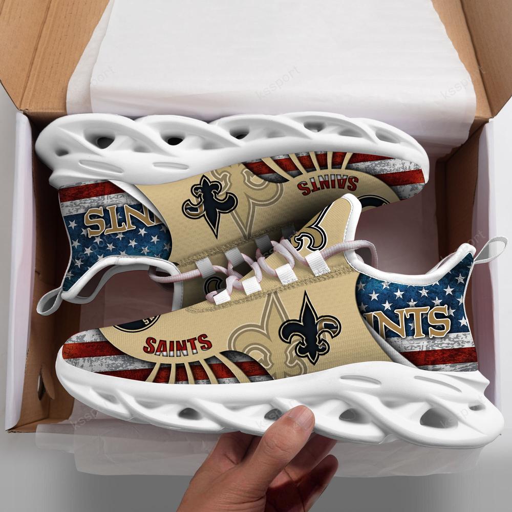 Ideafootwear New Orleans Saints Max Soul Shoes Sneakers For Men And Women 38