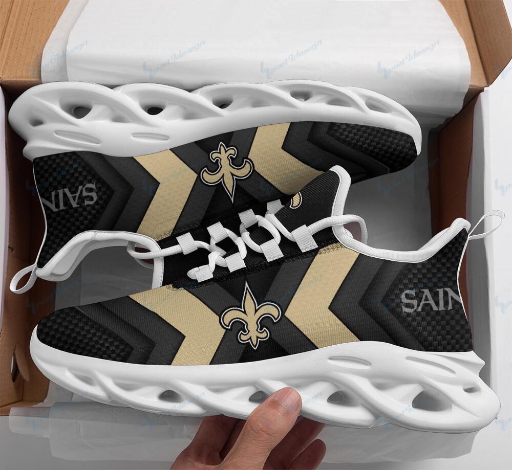 Ideafootwear New Orleans Saints Max Soul Shoes Sneakers For Men And Women 25