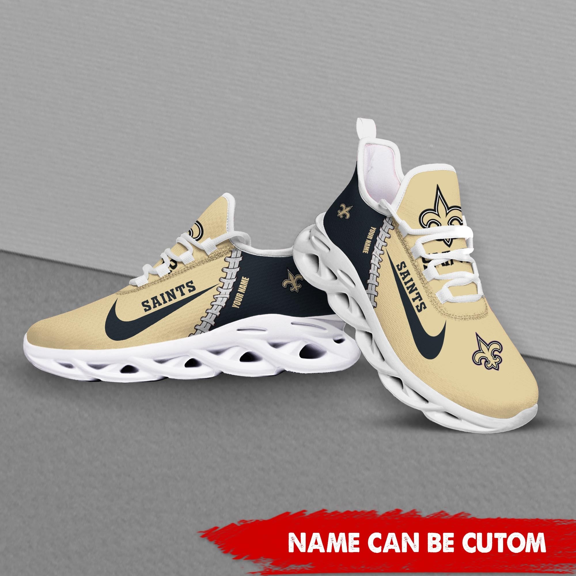 Ideafootwear New Orleans Saints Max Soul Shoes Sneakers For Men And Women 68