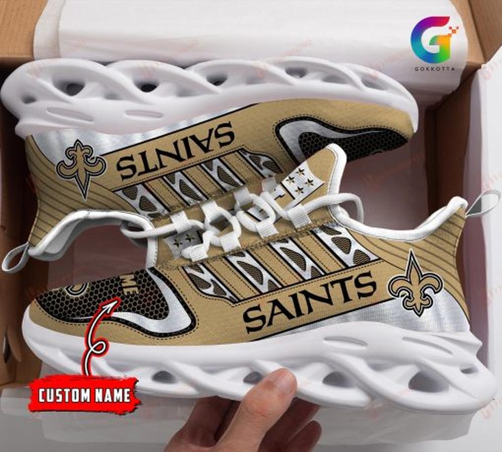Ideafootwear New Orleans Saints Max Soul Shoes Sneakers For Men And Women 70