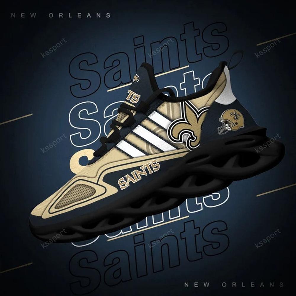 Ideafootwear New Orleans Saints Max Soul Shoes Sneakers For Men And Women 33