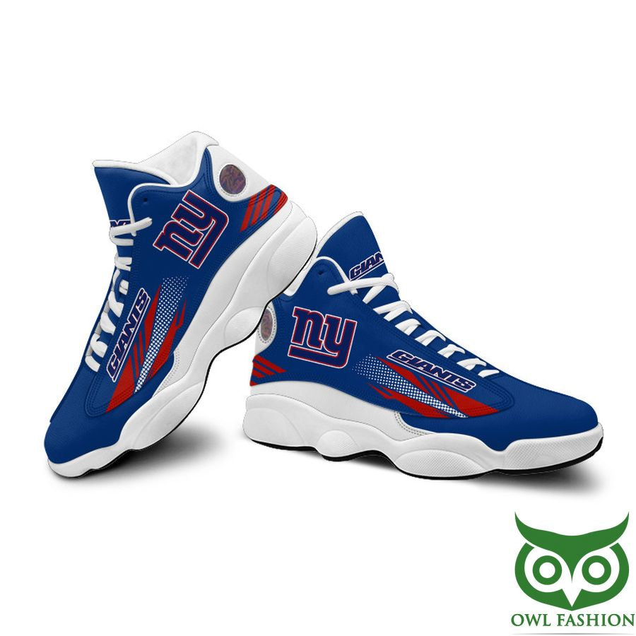 Ideafootwear New York Giants AJ13 Sneakers Shoes For Men And Women 15