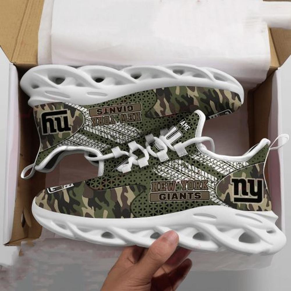 Ideafootwear New York Giants Max Soul Shoes Sneakers For Men And Women 1