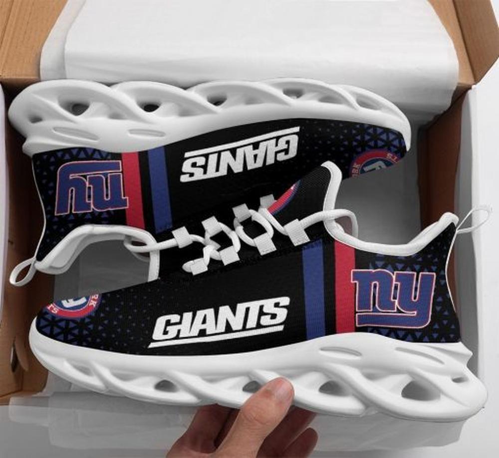 Ideafootwear New York Giants Max Soul Shoes Sneakers For Men And Women 27