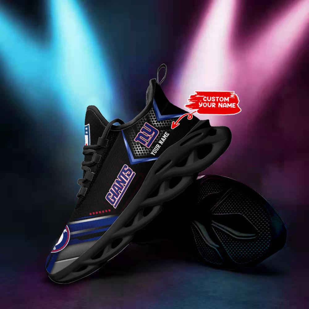 Ideafootwear New York Giants Max Soul Shoes Sneakers For Men And Women 17