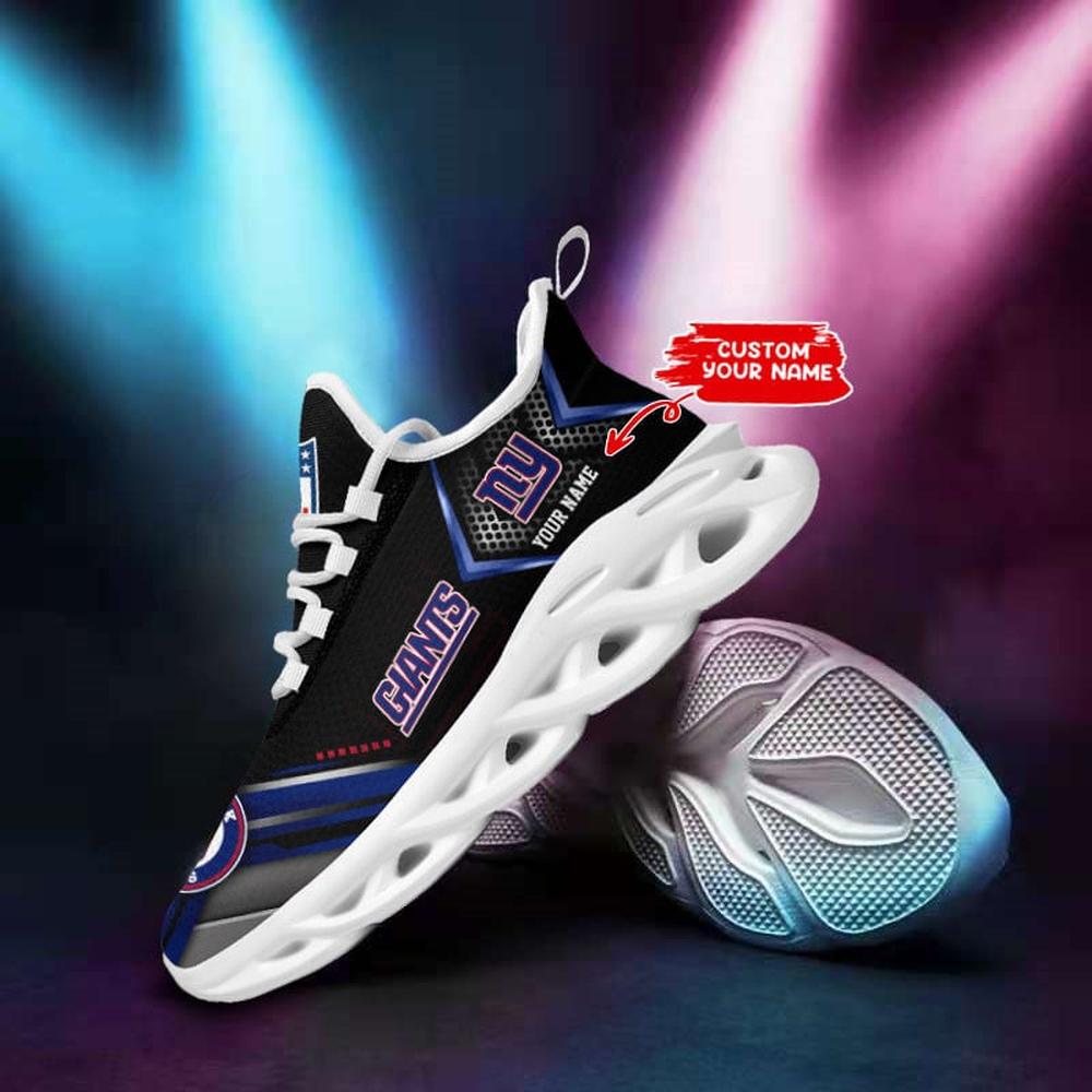 Ideafootwear New York Giants Max Soul Shoes Sneakers For Men And Women 17
