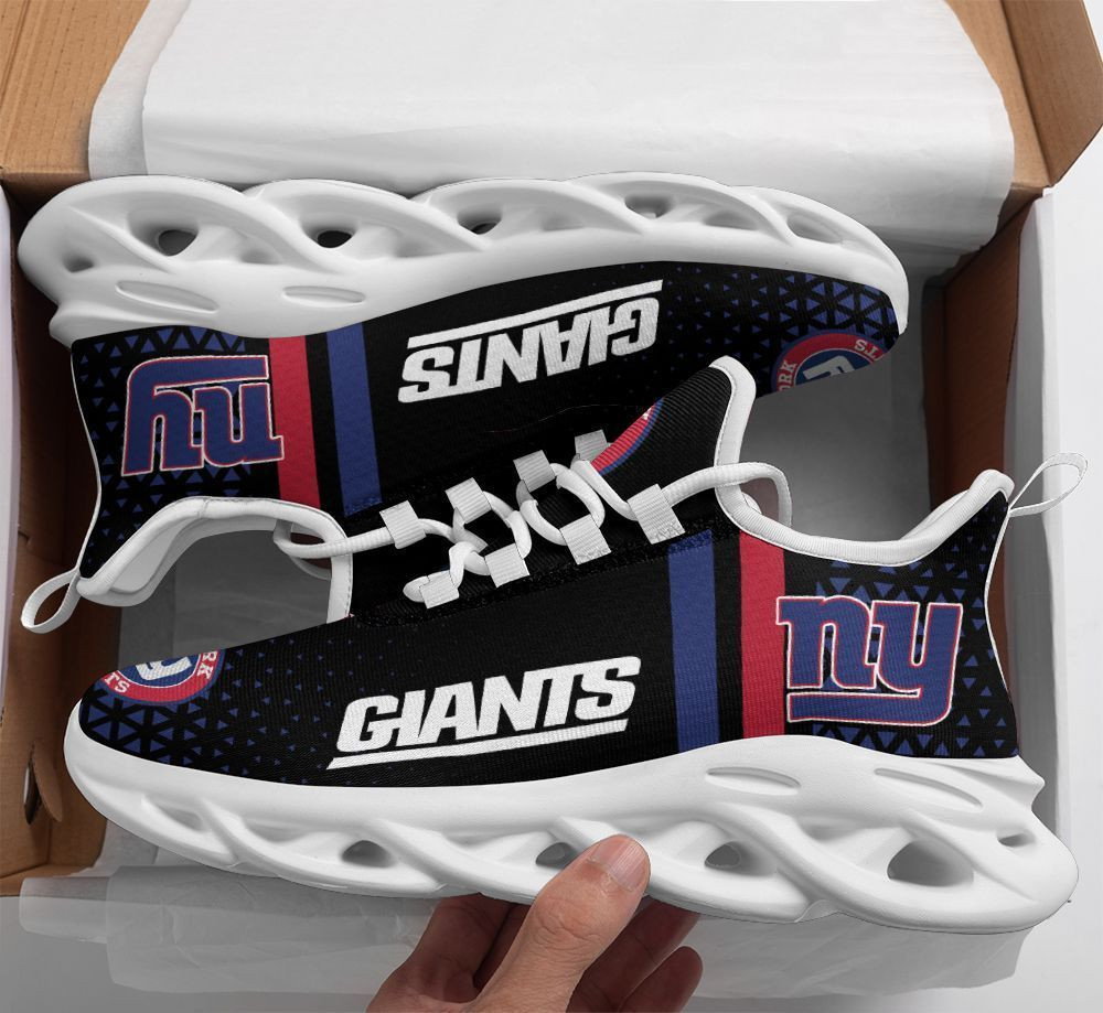 Ideafootwear New York Giants Max Soul Shoes Sneakers For Men And Women 27