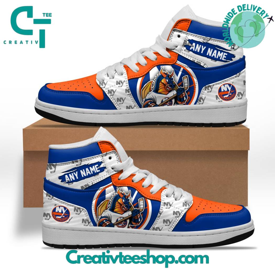 Ideafootwear New York Islanders AJ1 High Sneakers Shoes For Men And Women 1