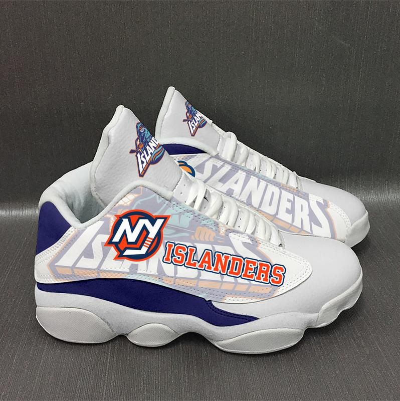 Ideafootwear New York Islanders AJ13 Sneakers Shoes For Men And Women 5