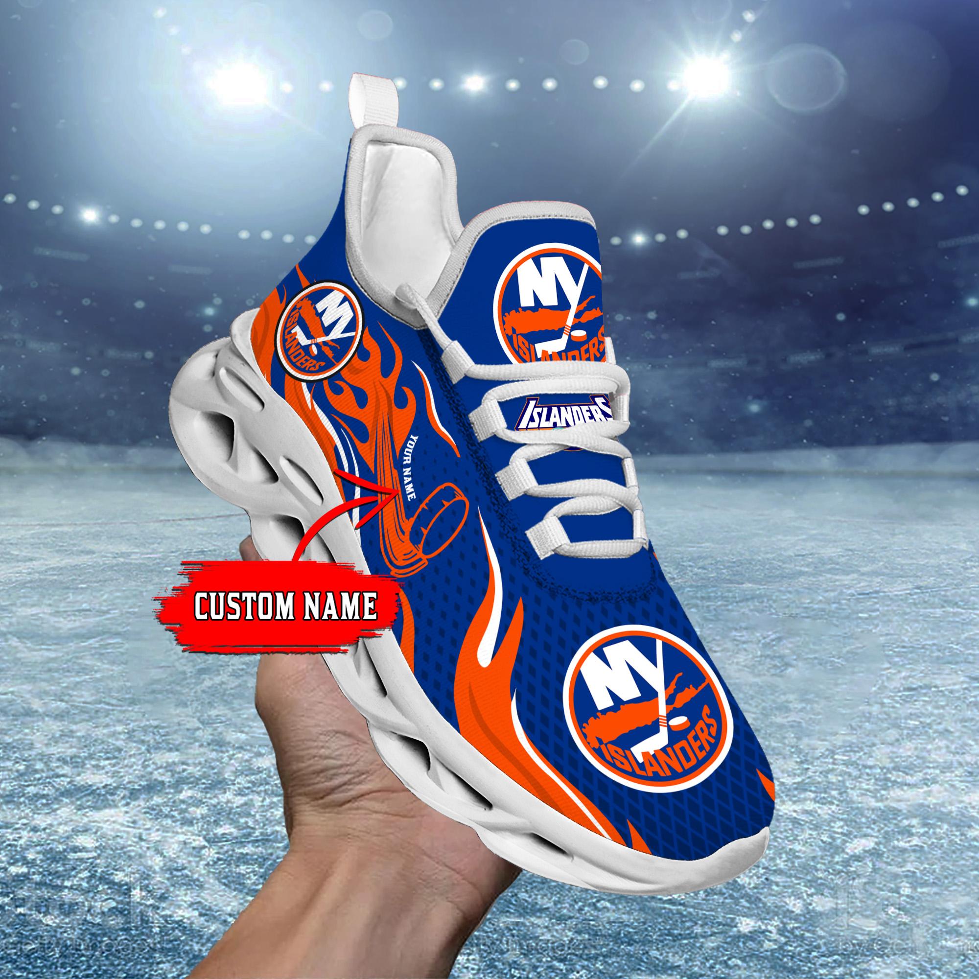 Ideafootwear New York Islanders Max Soul Shoes Sneakers For Men And Women 3
