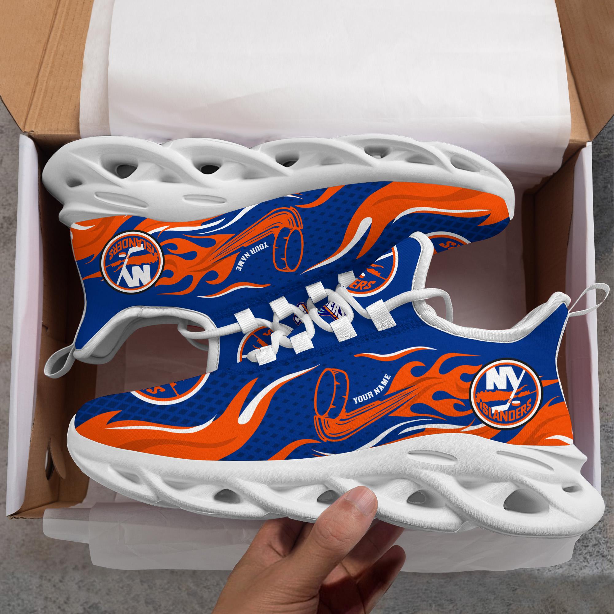 Ideafootwear New York Islanders Max Soul Shoes Sneakers For Men And Women 3