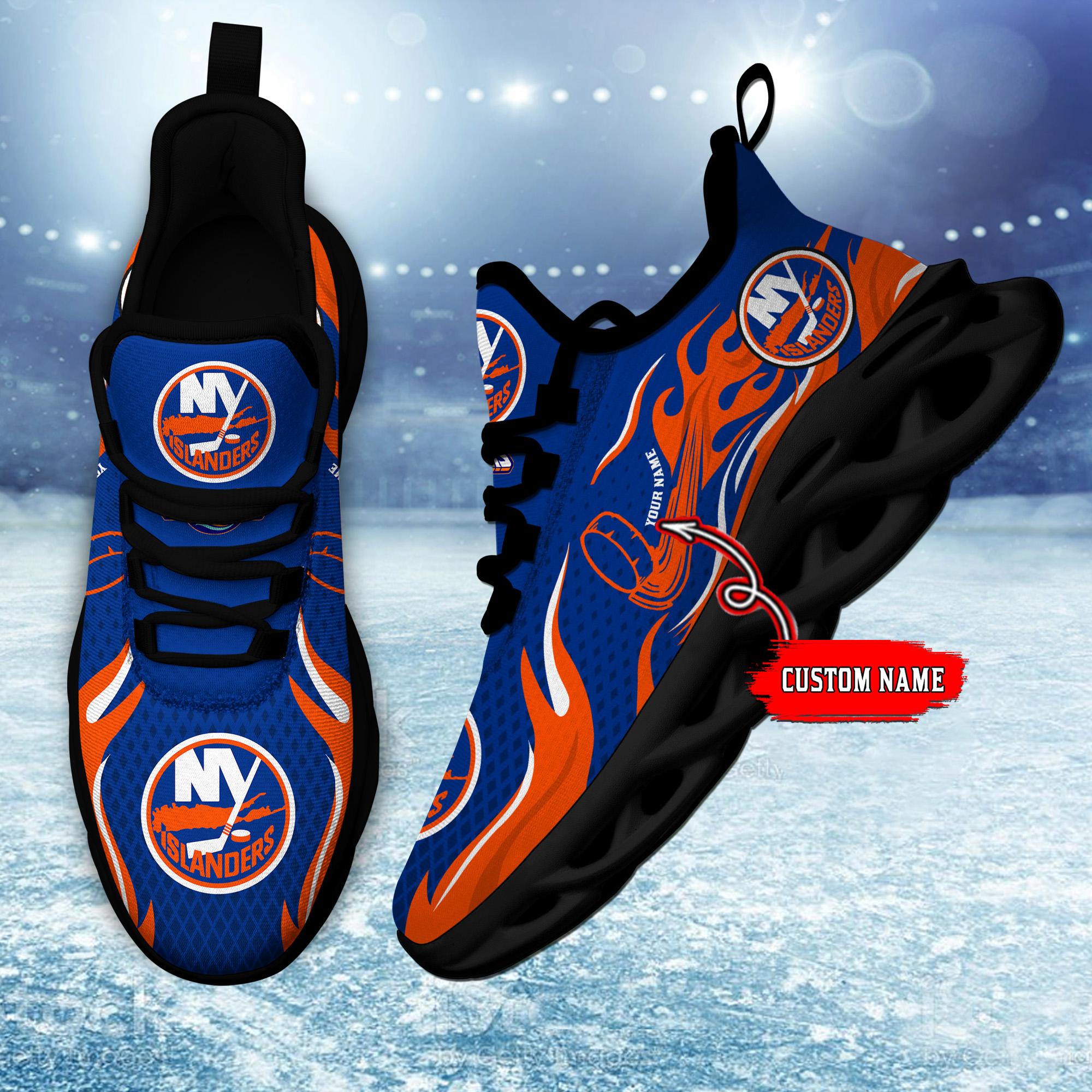 Ideafootwear New York Islanders Max Soul Shoes Sneakers For Men And Women 3
