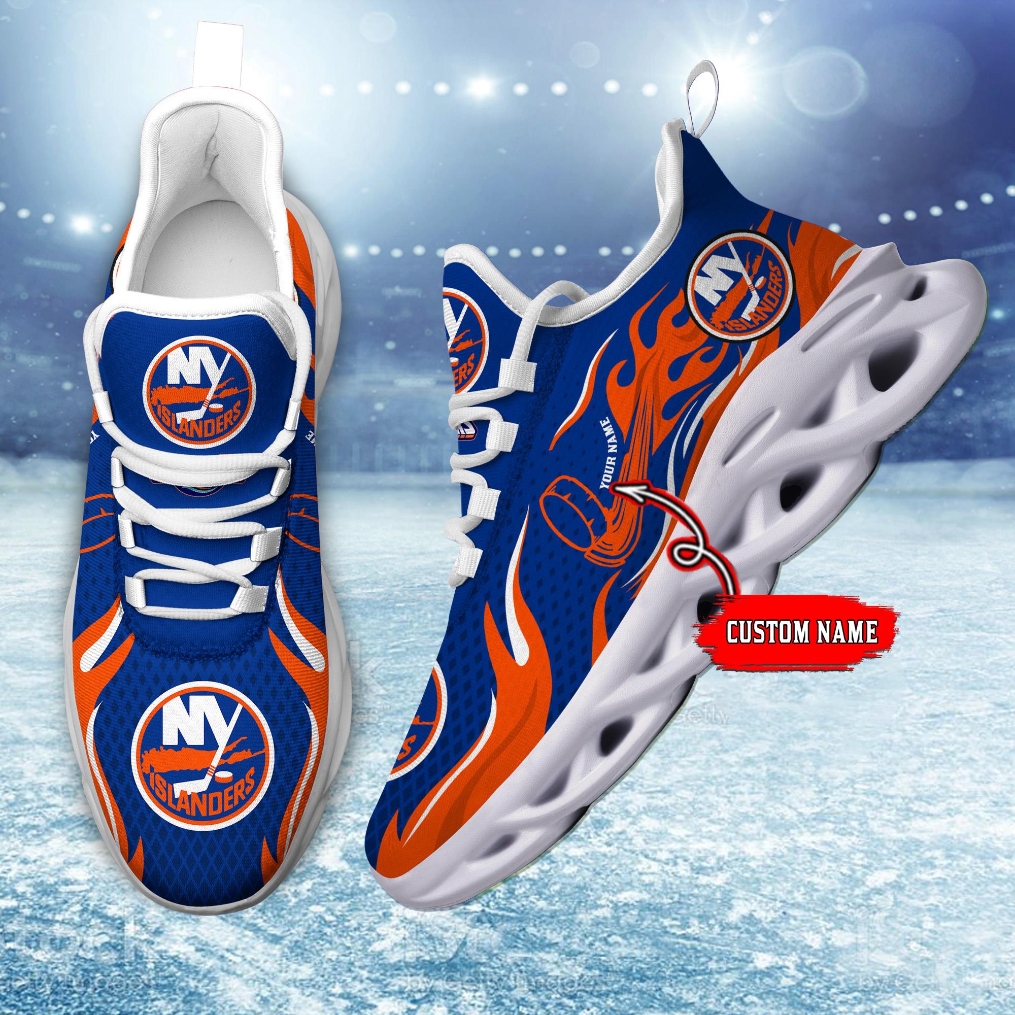 Ideafootwear New York Islanders Max Soul Shoes Sneakers For Men And Women 3