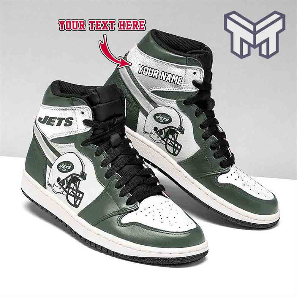 Ideafootwear New York Jets AJ1 High Sneakers Shoes For Men And Women 1