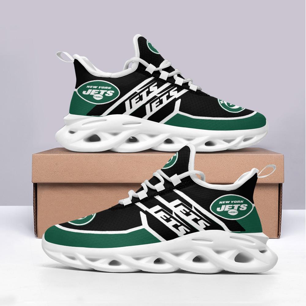 Ideafootwear New York Jets Max Soul Shoes Sneakers For Men And Women 4