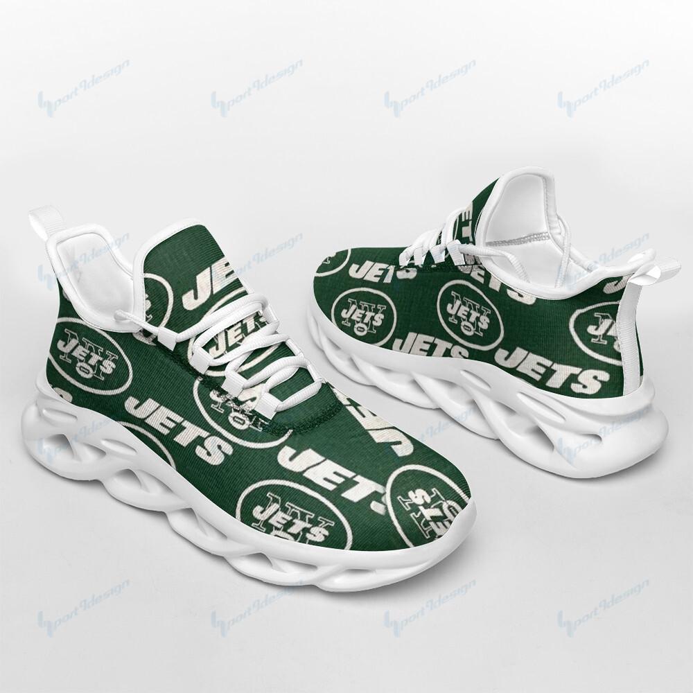 Ideafootwear New York Jets Max Soul Shoes Sneakers For Men And Women 14