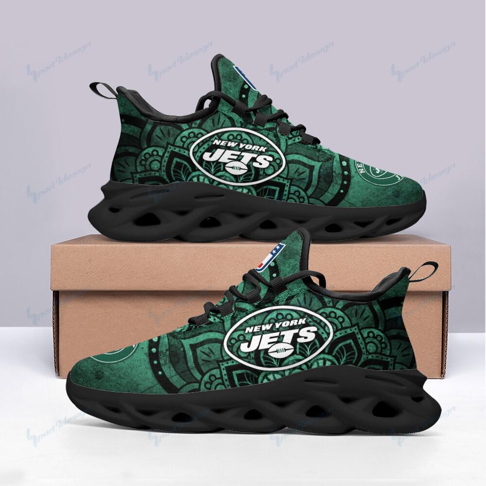 Ideafootwear New York Jets Max Soul Shoes Sneakers For Men And Women 16