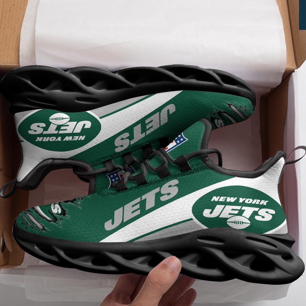 Ideafootwear New York Jets Max Soul Shoes Sneakers For Men And Women 2