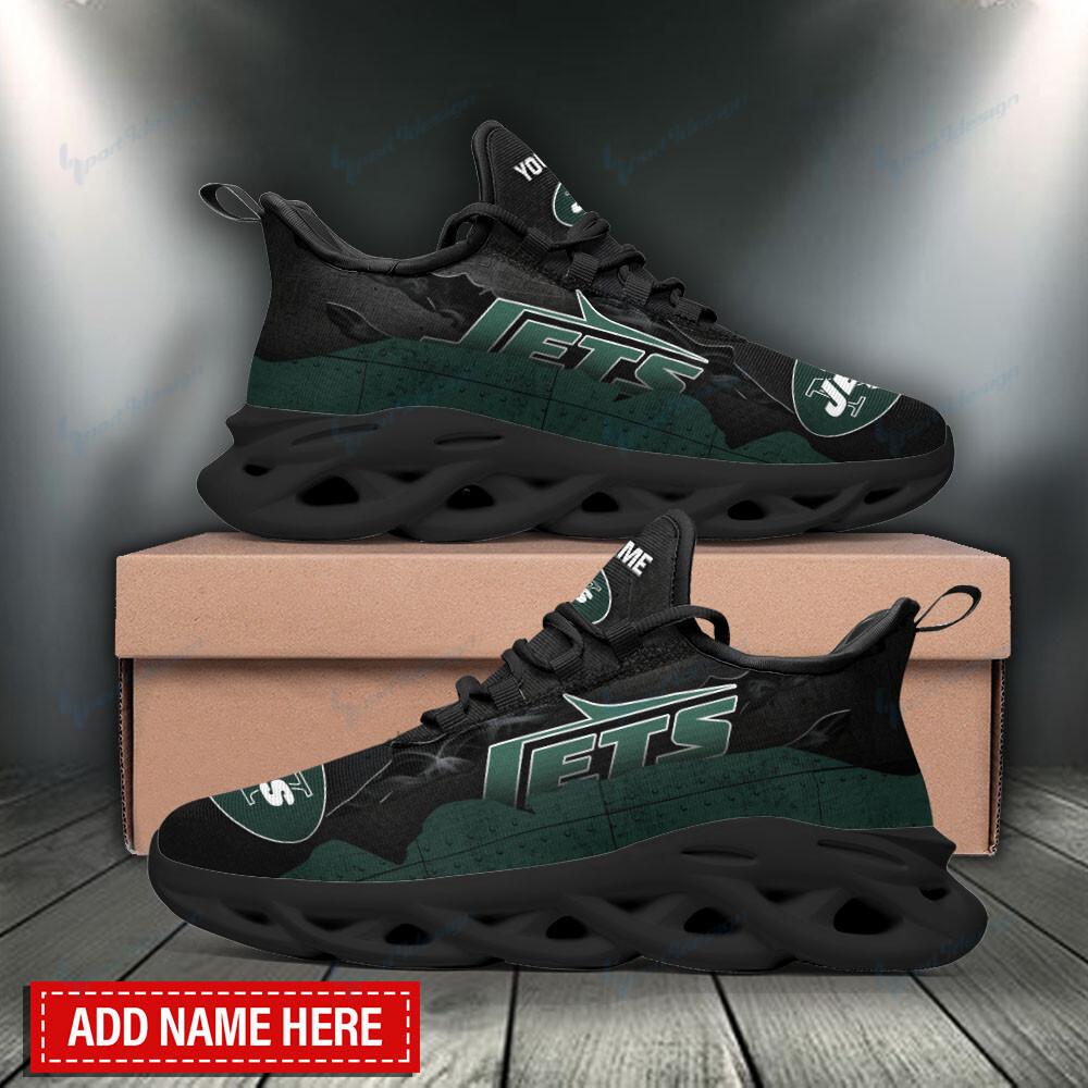 Ideafootwear New York Jets Max Soul Shoes Sneakers For Men And Women 26
