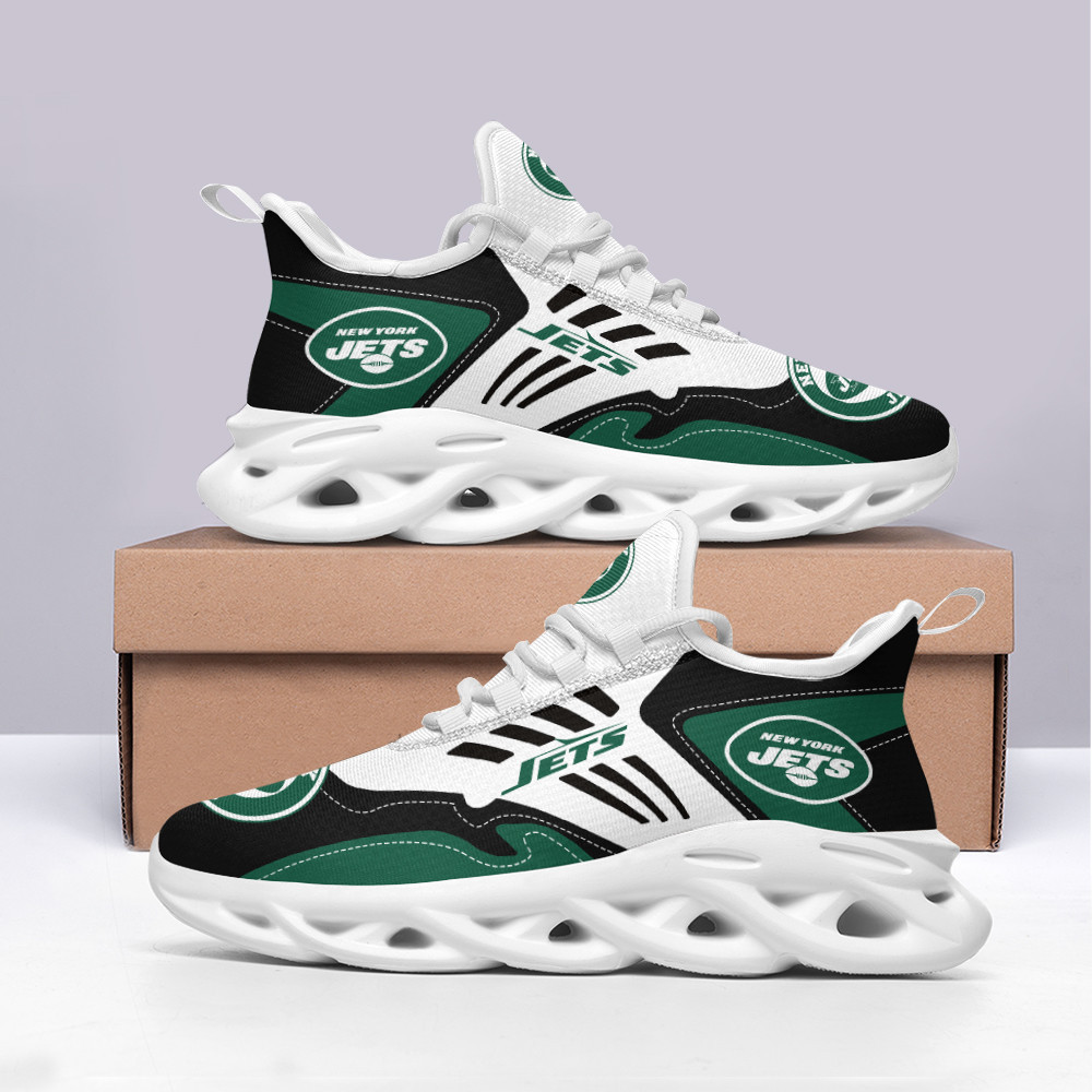 Ideafootwear New York Jets Max Soul Shoes Sneakers For Men And Women 6