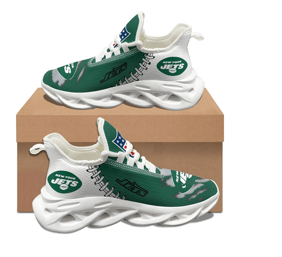 Ideafootwear New York Jets Max Soul Shoes Sneakers For Men And Women 17