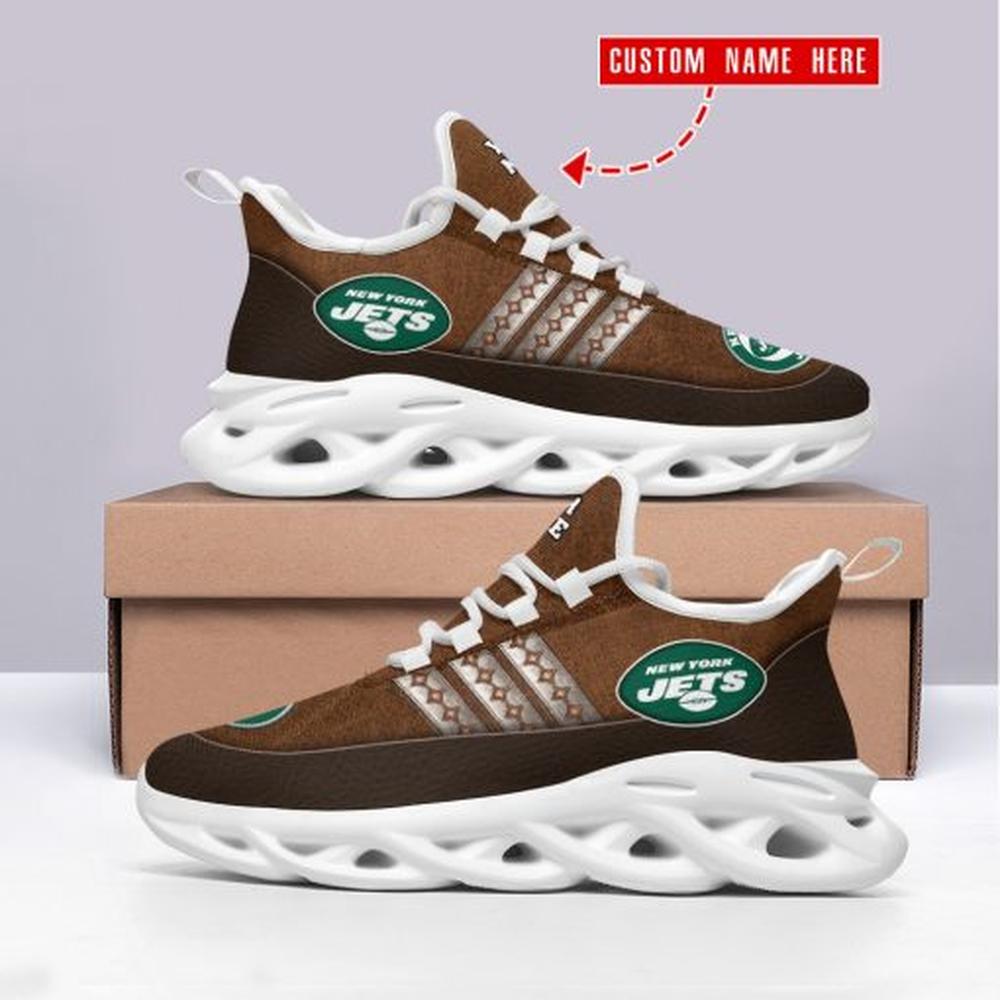 Ideafootwear New York Jets Max Soul Shoes Sneakers For Men And Women 28