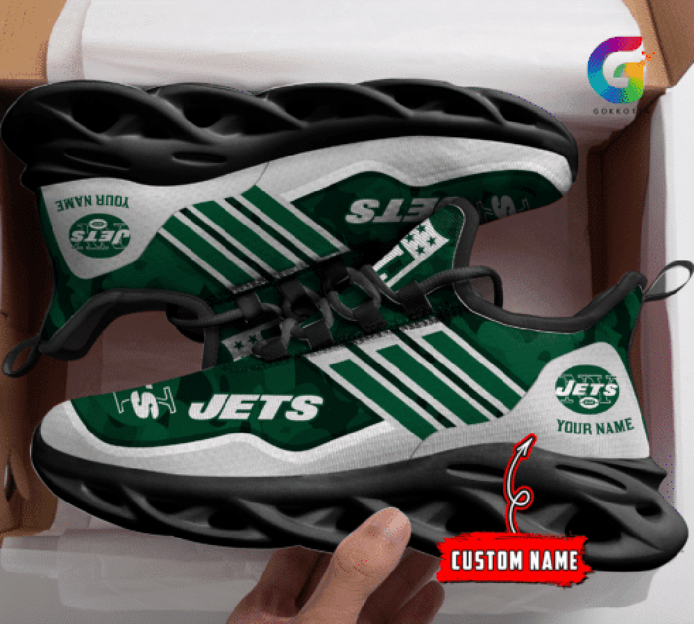 Ideafootwear New York Jets Max Soul Shoes Sneakers For Men And Women 25