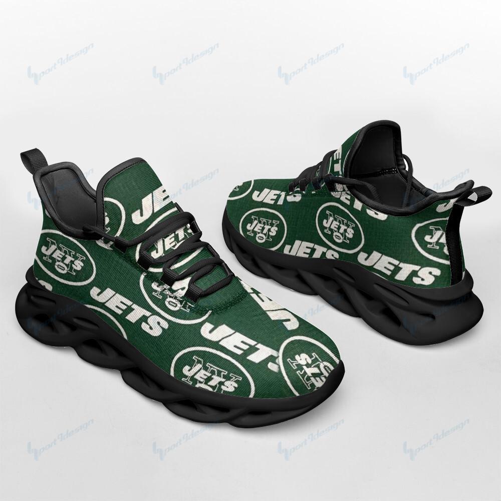 Ideafootwear New York Jets Max Soul Shoes Sneakers For Men And Women 14