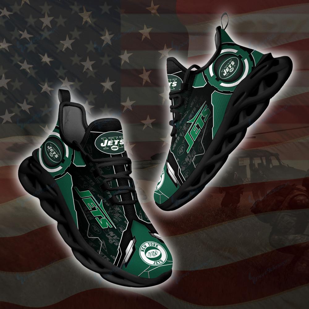 Ideafootwear New York Jets Max Soul Shoes Sneakers For Men And Women 16
