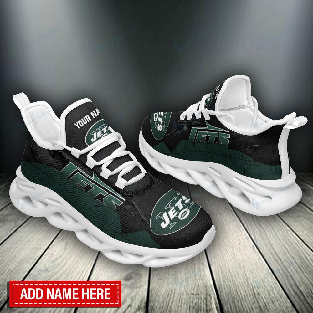 Ideafootwear New York Jets Max Soul Shoes Sneakers For Men And Women 26