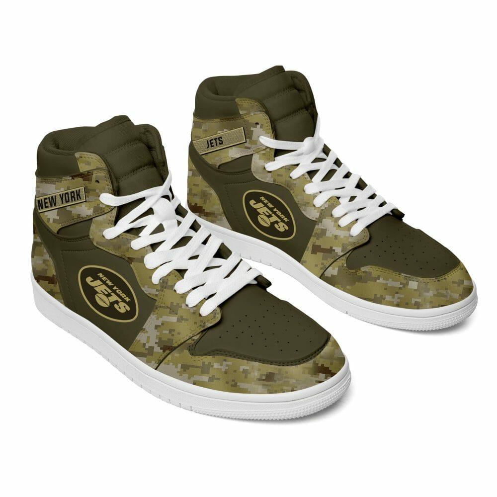 Ideafootwear New York Jets NFL AJ1 High Sneakers Shoes For Men And Women 7