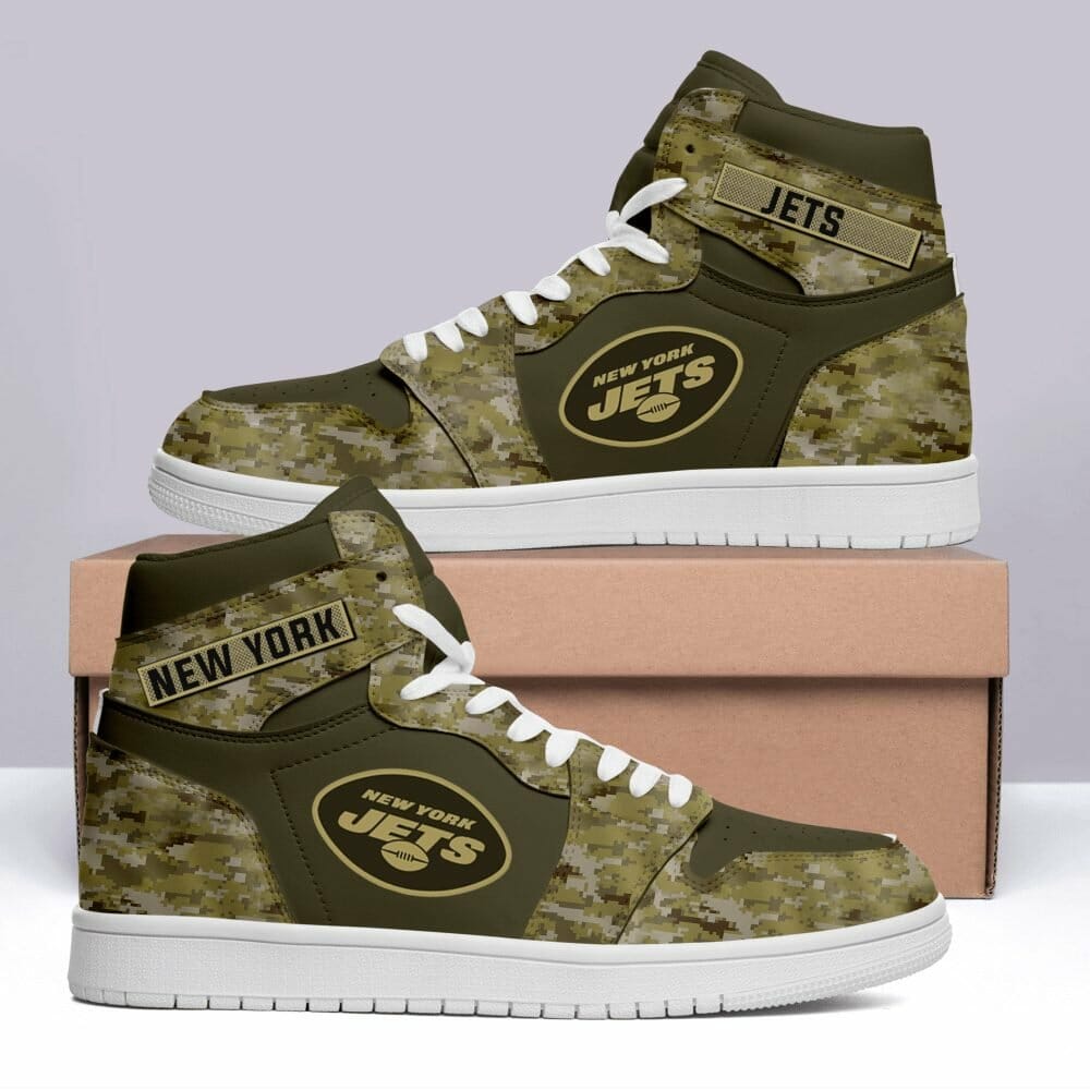 Ideafootwear New York Jets NFL AJ1 High Sneakers Shoes For Men And Women 3