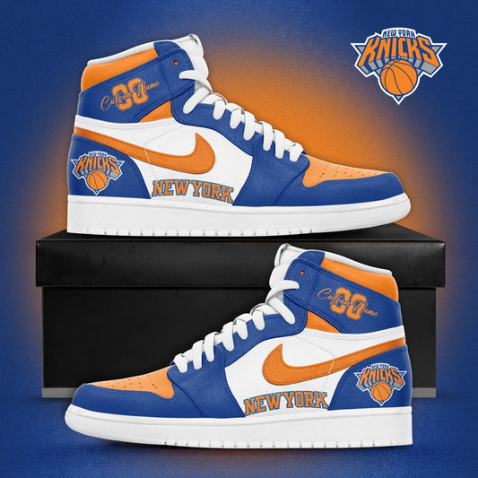 Ideafootwear New York Knicks AJ1 High Sneakers Shoes For Men And Women 3