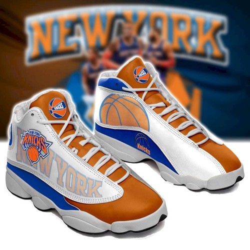 Ideafootwear New York Knicks AJ13 Sneakers Shoes For Men And Women 2