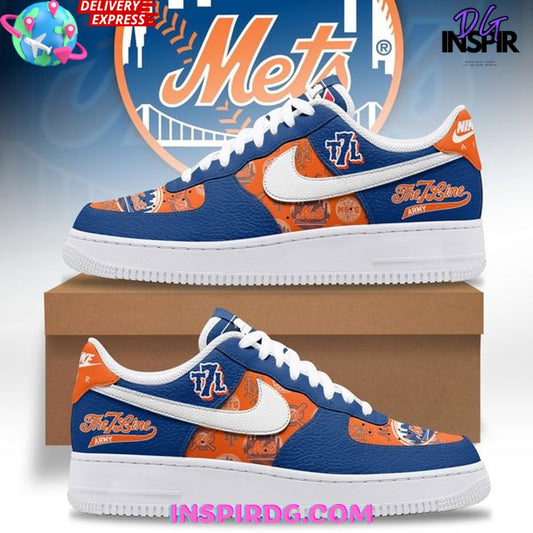 Ideafootwear New York Mets Air Low-Top Sneakers Shoes For Men And Women 6