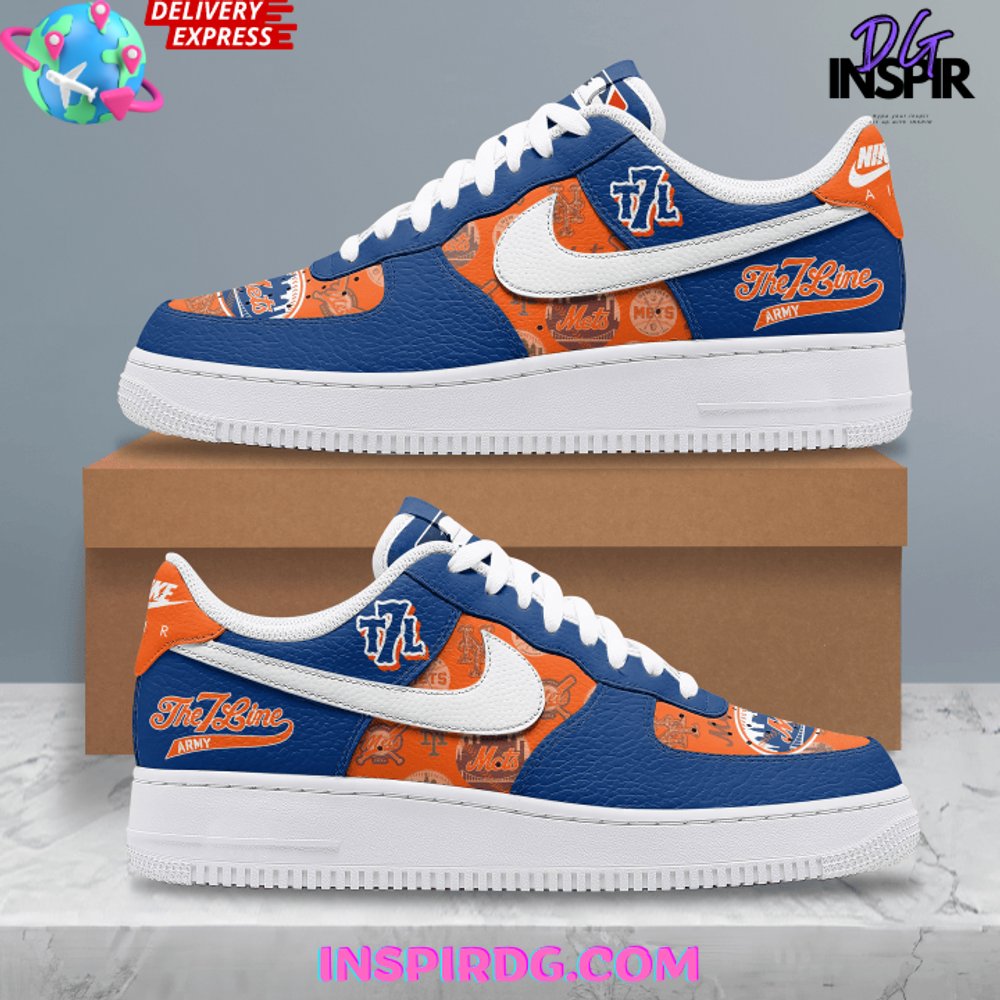 Ideafootwear New York Mets Air Low-Top Sneakers Shoes For Men And Women 6