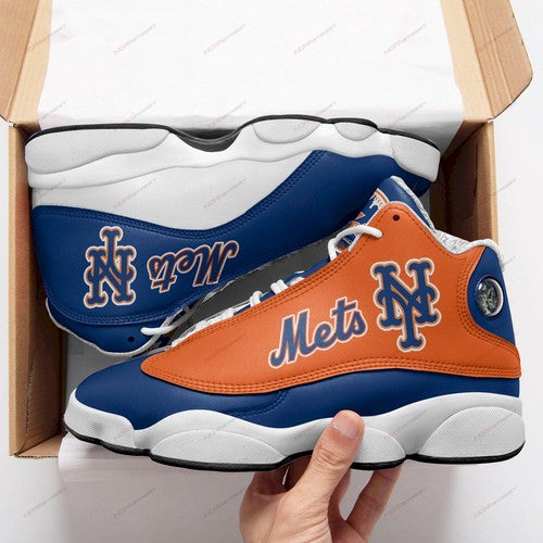 Ideafootwear New York Mets AJ13 Sneakers Shoes For Men And Women 2