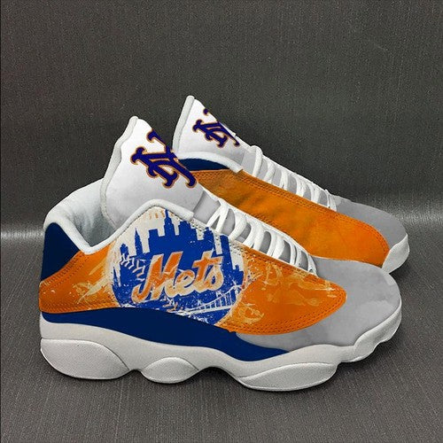 Ideafootwear New York Mets AJ13 Sneakers Shoes For Men And Women 1