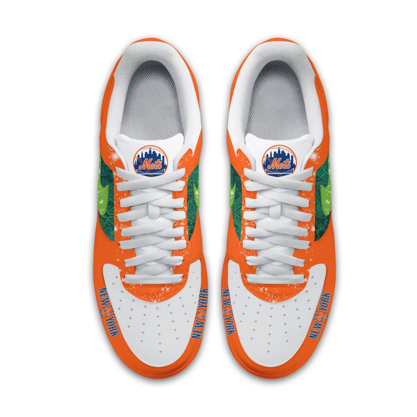 Ideafootwear New York Mets x Wicked Air Low-Top Sneakers Shoes For Men And Women 1