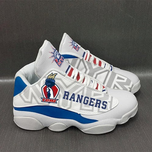 Ideafootwear New York Rangers AJ13 Sneakers Shoes For Men And Women 2