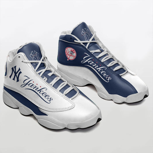 Ideafootwear New York Yankees AJ13 Sneakers Shoes For Men And Women 6