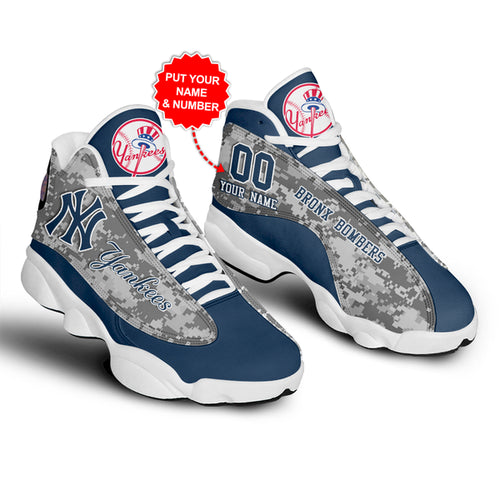 Ideafootwear New York Yankees AJ13 Sneakers Shoes For Men And Women 1