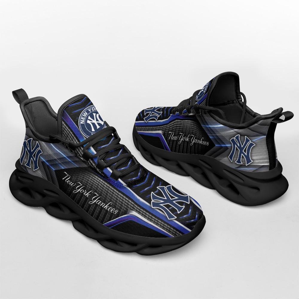 Ideafootwear New York Yankees Max Soul Shoes Sneakers For Men And Women 4