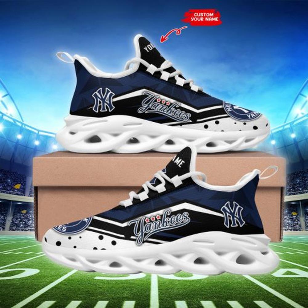 Ideafootwear New York Yankees Max Soul Shoes Sneakers For Men And Women 27