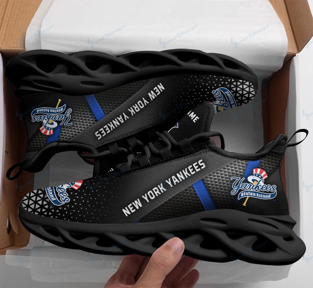 Ideafootwear New York Yankees Max Soul Shoes Sneakers For Men And Women 32
