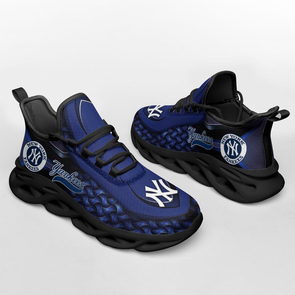 Ideafootwear New York Yankees Max Soul Shoes Sneakers For Men And Women 1