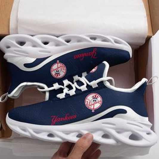 Ideafootwear New York Yankees Max Soul Shoes Sneakers For Men And Women 34