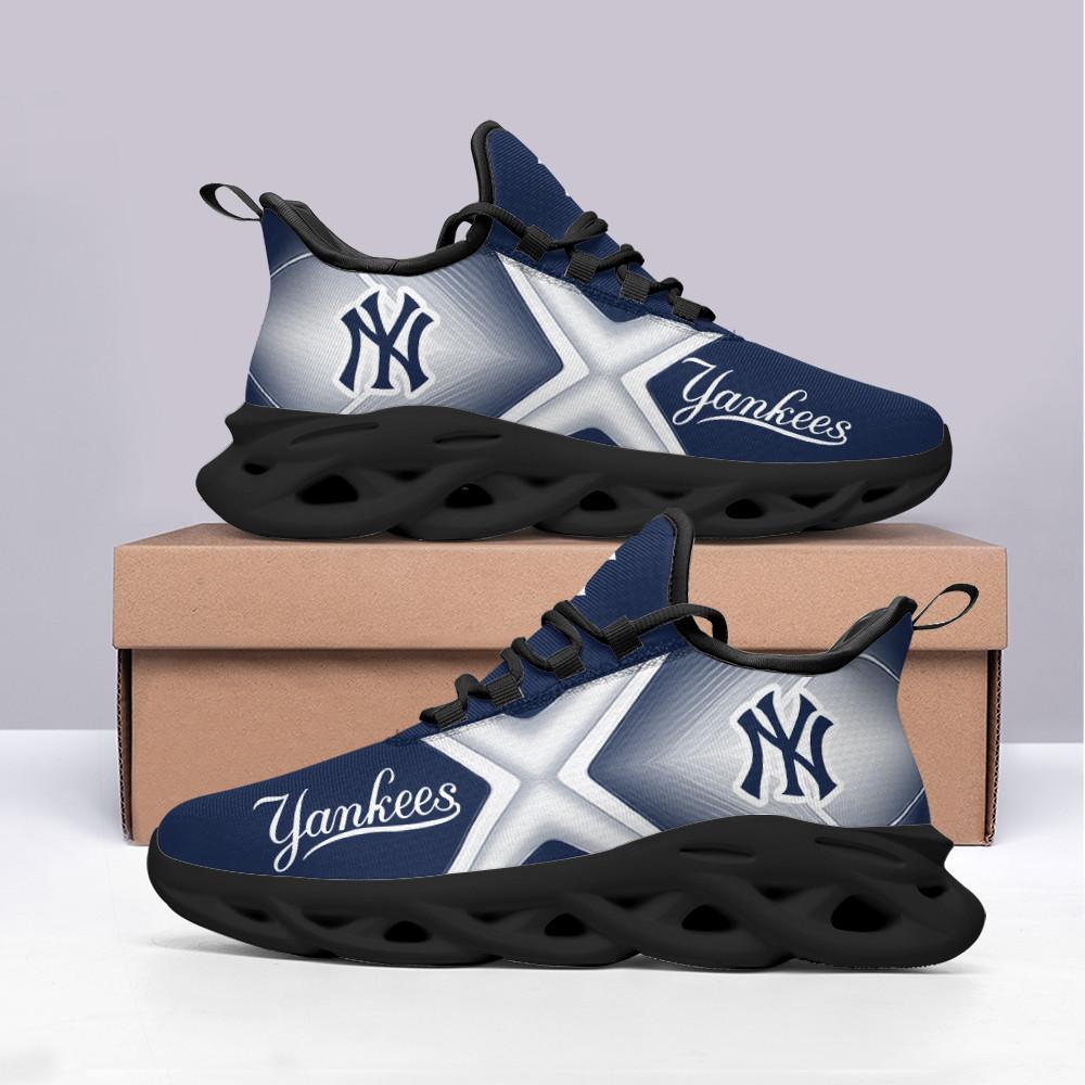Ideafootwear New York Yankees Max Soul Shoes Sneakers For Men And Women 15