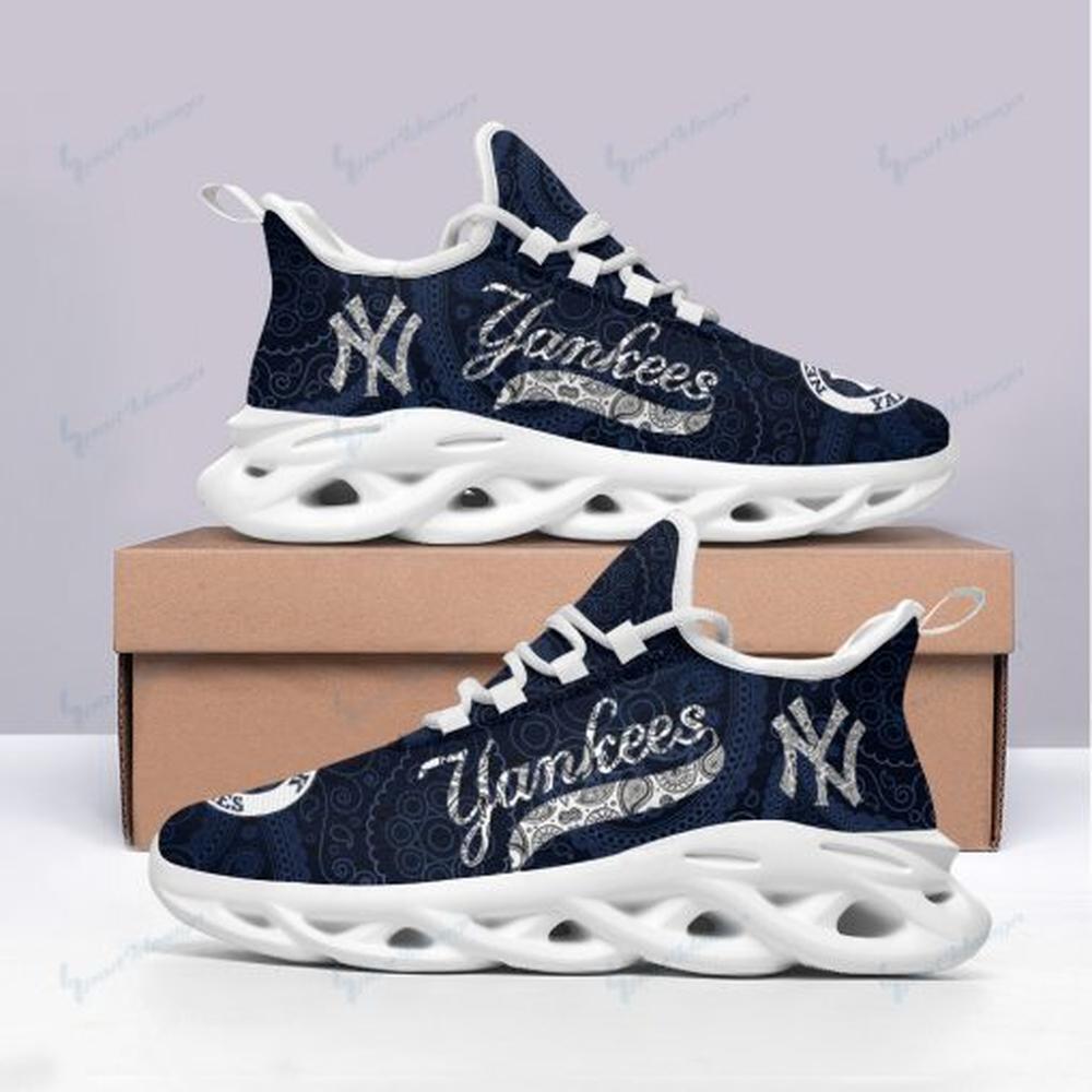 Ideafootwear New York Yankees Max Soul Shoes Sneakers For Men And Women 16